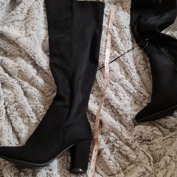 NWT Streetwear Society Black Suede Boot Size 7 - Picture 11 of 12